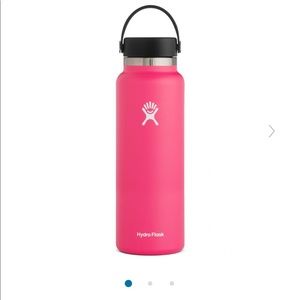Pink Hydroflask W/Straw Lid